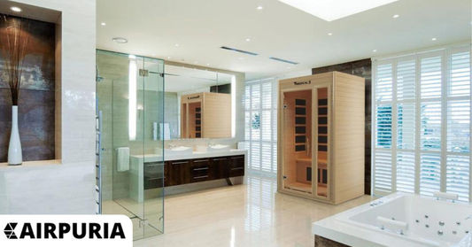 Image of a medical sauna for your home from doctors, pain specialists, and medical experts to increase blood flow, reduce headaches and migraines, heal your muscles, and more.