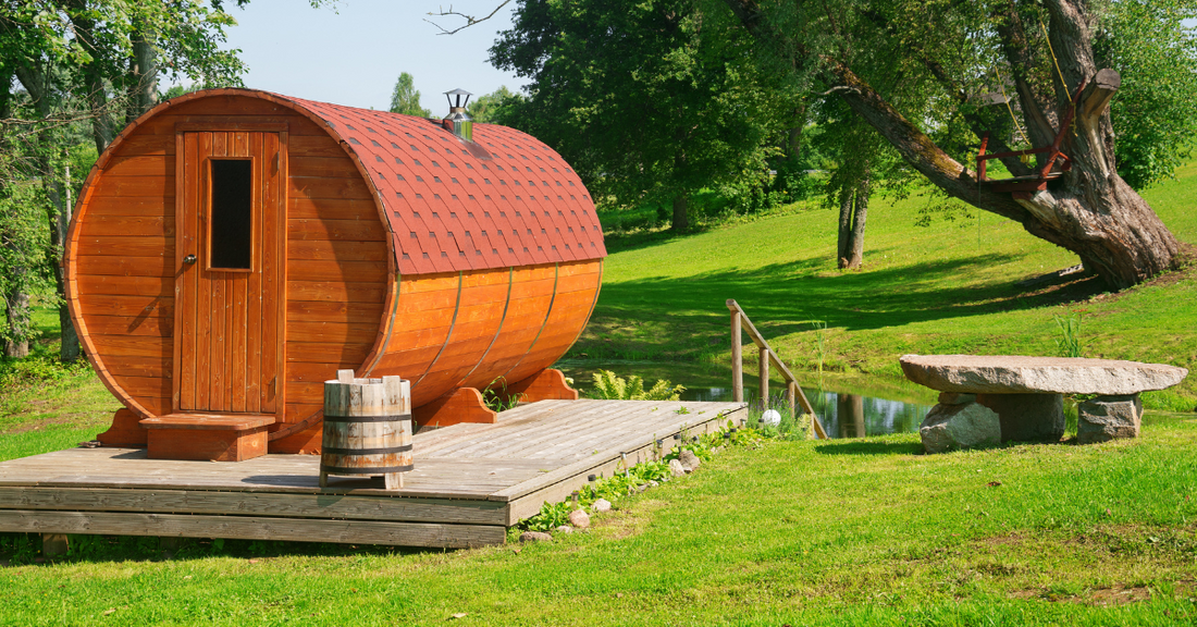 Image of the best Outdoor Saunas for four people.