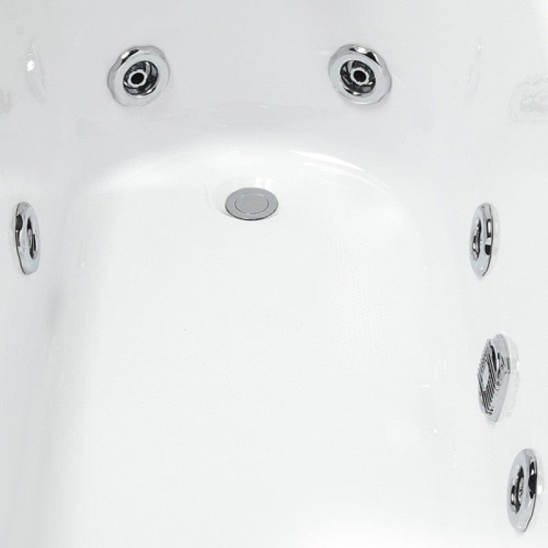 Mesa Malibu BT-062 67" Freestanding Jetted Massage Bathtub