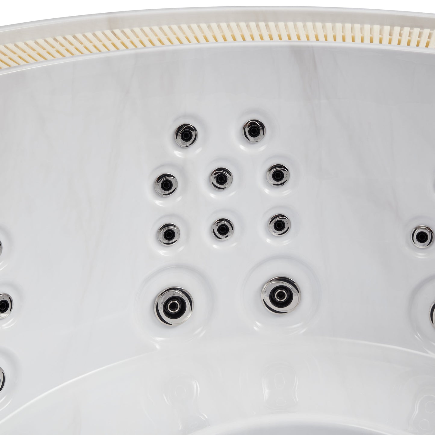 Luxury Spas Oscar Studio Series 6 Person Hot Tub (WS-007 CG) - Cloud Gray