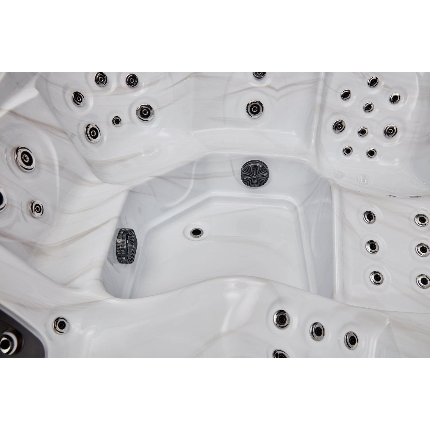 Luxury Spas Estes Studio Series 5-person Hot Tub (WS-594-CG) - Cloud Gray