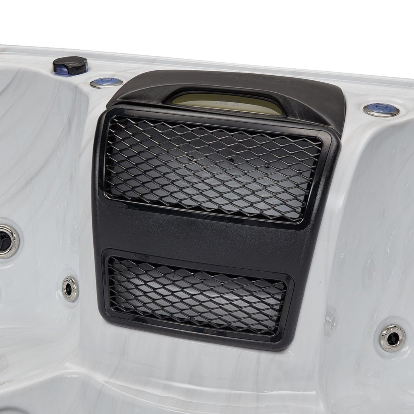 Luxury Spas Victoria 6-person Elite Series Hot Tub (WS-693 CG) - Cloud Gray