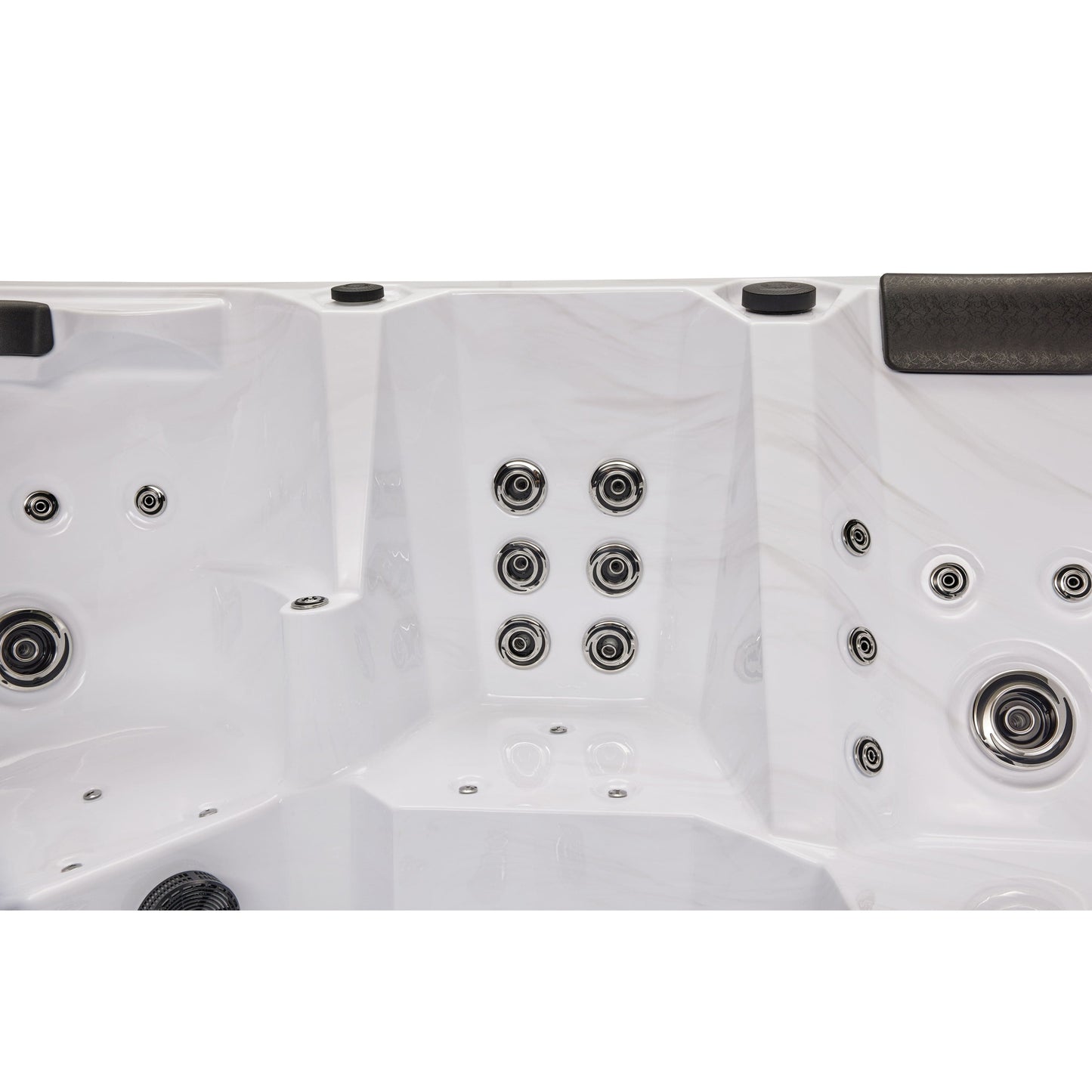 Luxury Spas Galley 5-person Elite Series Hot Tub (WS-008) - Cloud Gray