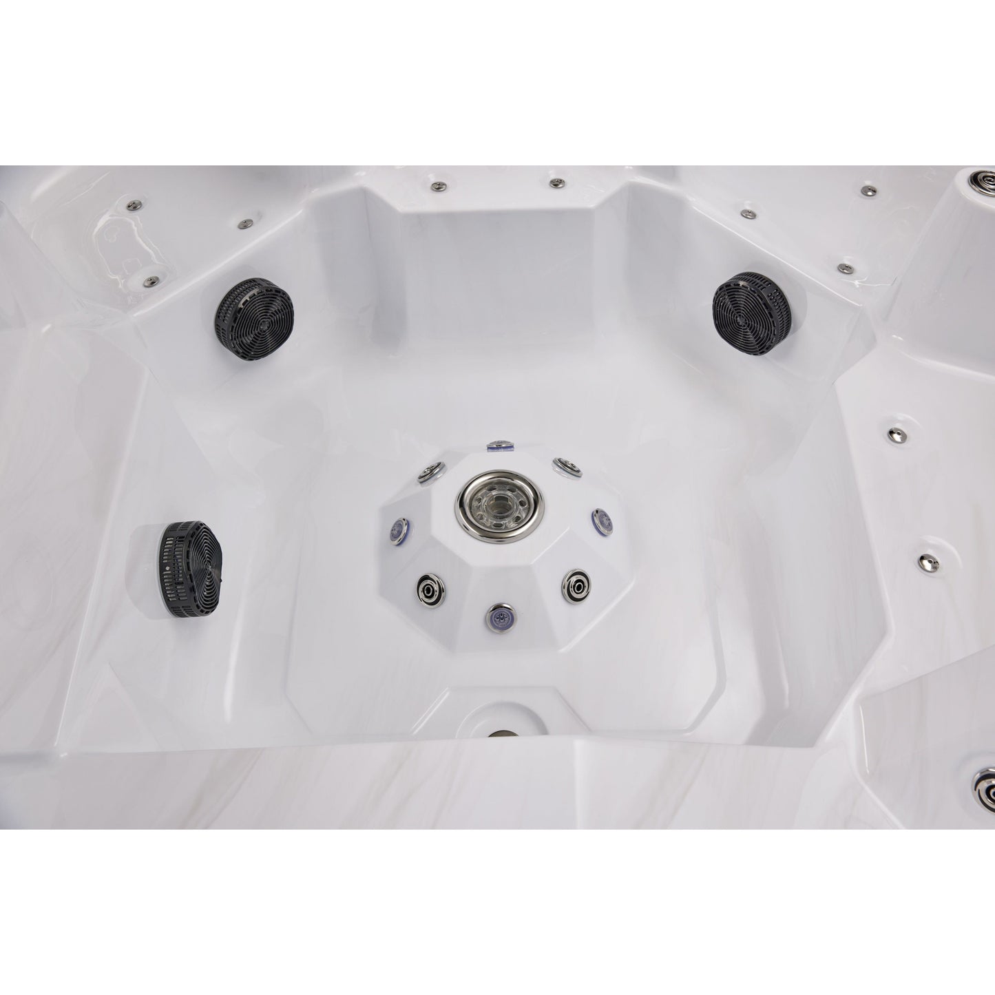 Luxury Spas Galley 5-person Elite Series Hot Tub (WS-008) - Cloud Gray