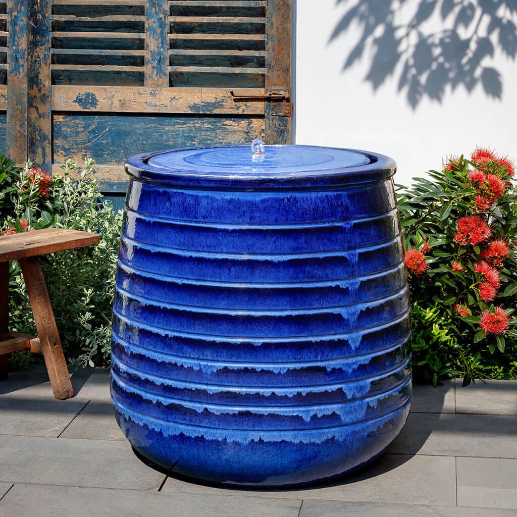 Campania International Ventoux Fountain - Riviera Blue - 144540-1901