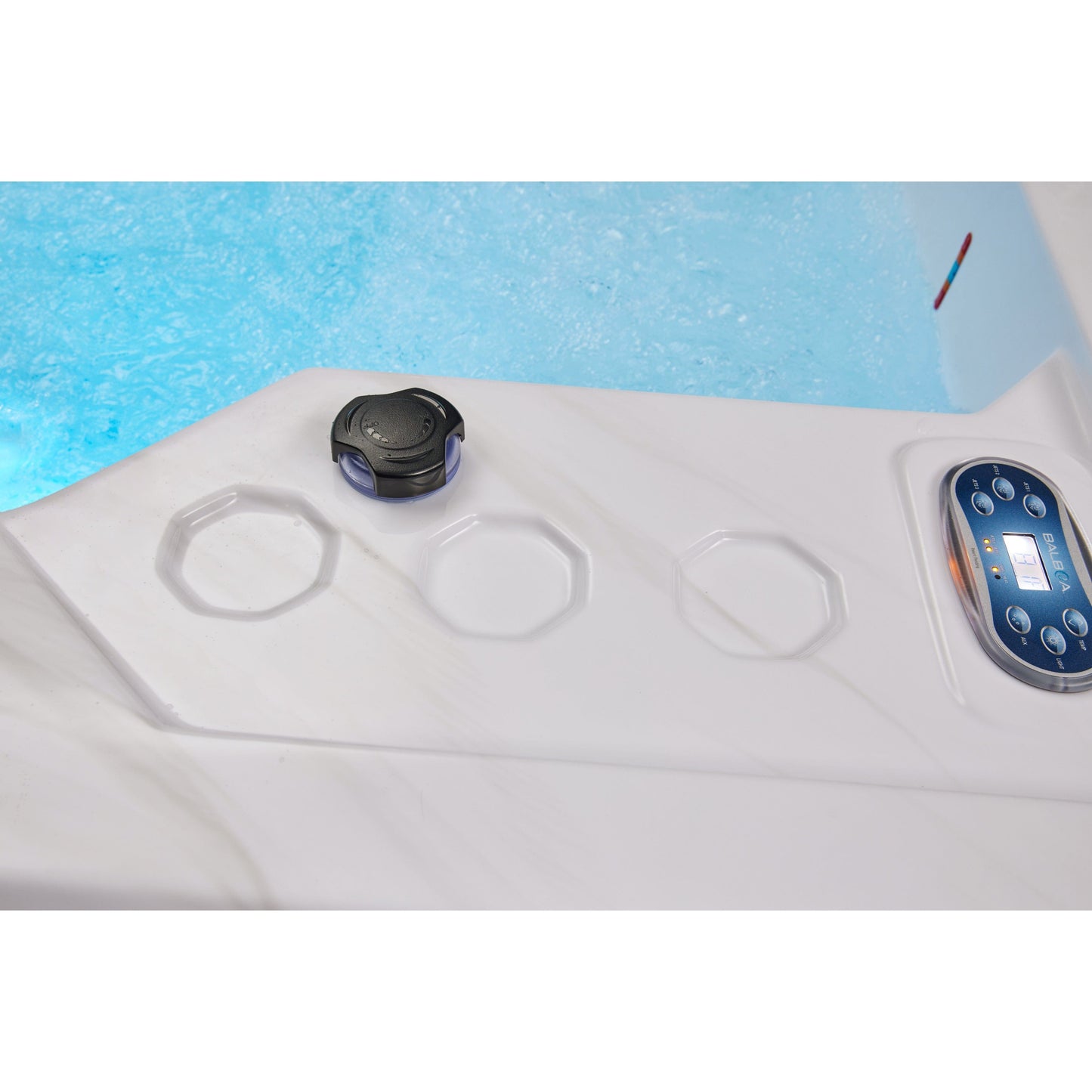 Luxury Spas Galley 5-person Elite Series Hot Tub (WS-008) - Cloud Gray