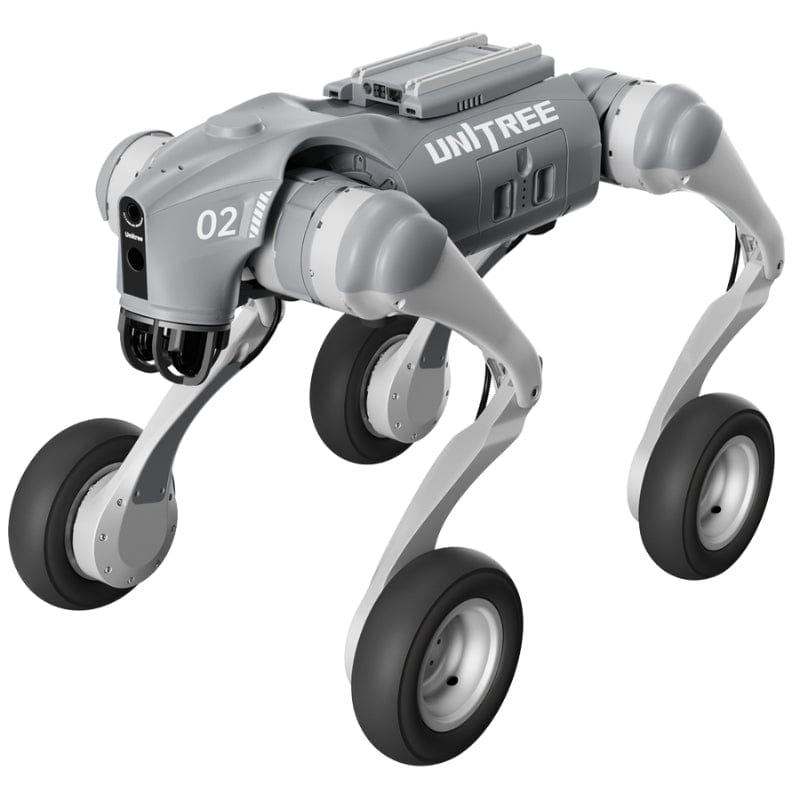 Unitree Go2-W - AI Quadruped Robot Dog with Wheels