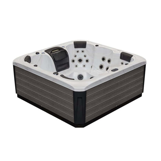 Luxury Spas Victoria 6-person Elite Series Hot Tub (WS-693 CG) - Cloud Gray