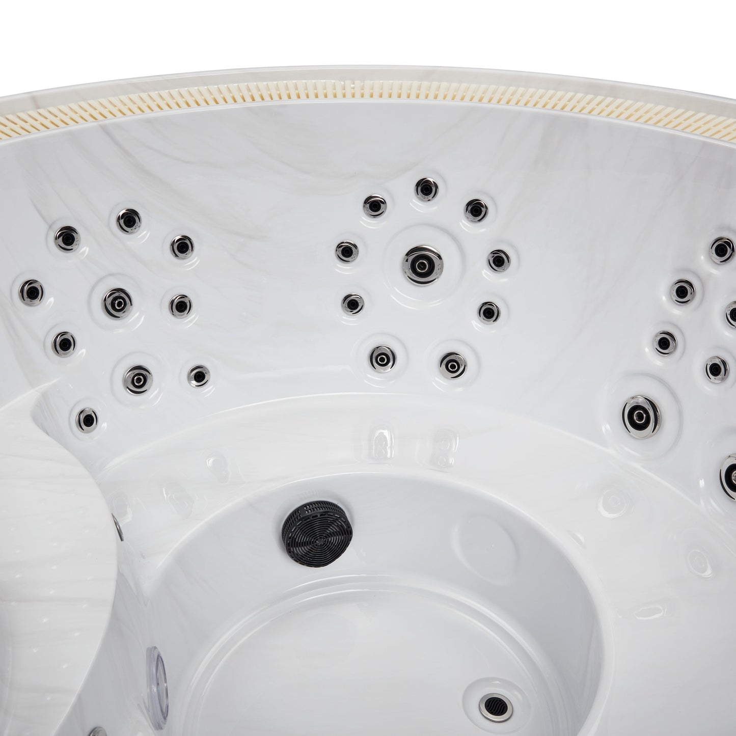 Luxury Spas Oscar Studio Series 6 Person Hot Tub (WS-007 CG) - Cloud Gray