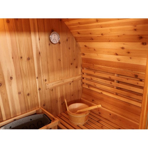 Sunray Galley 4-Person Traditional Barrel Sauna