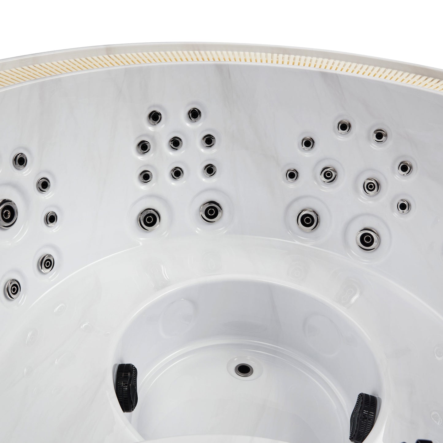 Luxury Spas Oscar Studio Series 6 Person Hot Tub (WS-007 CG) - Cloud Gray