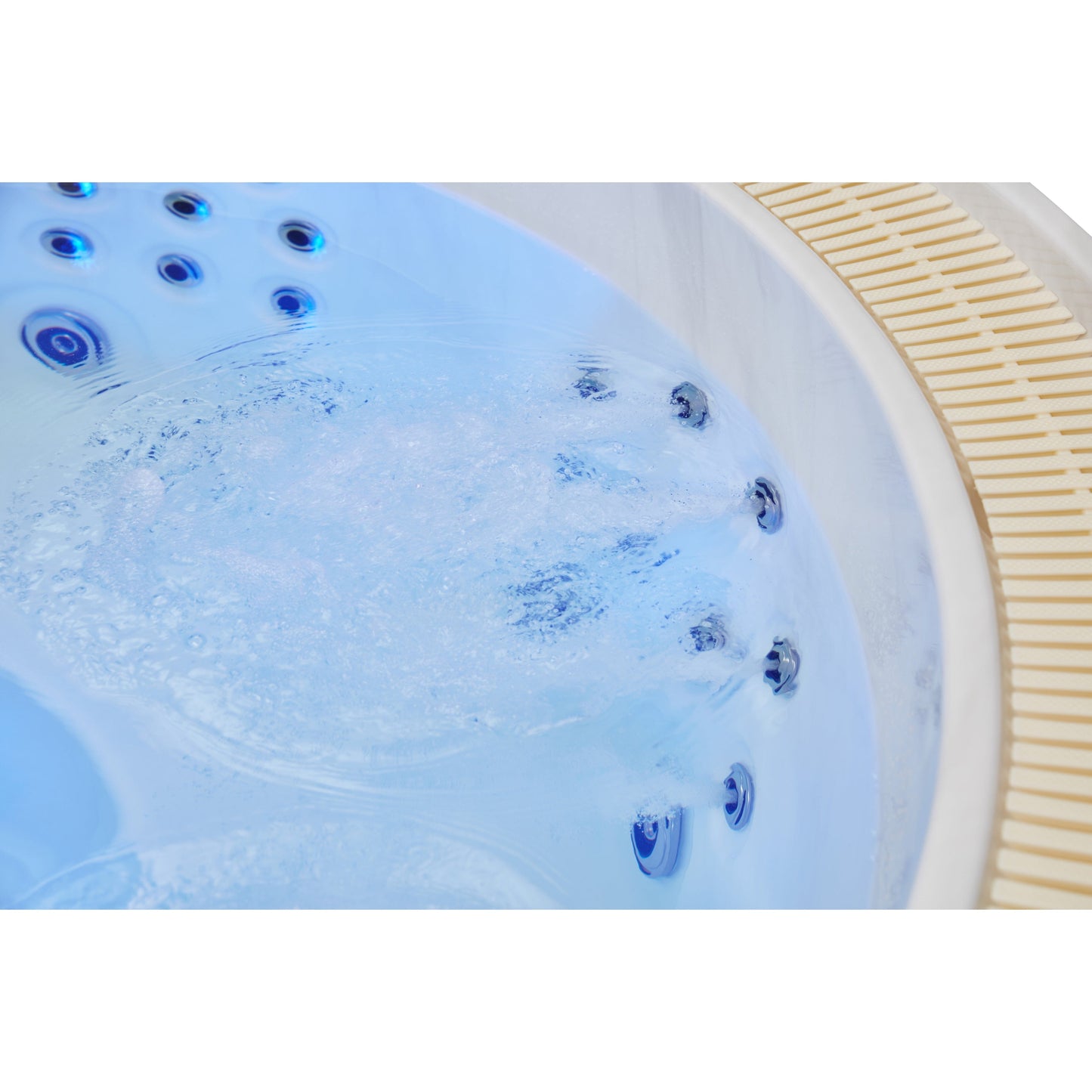 Luxury Spas Oscar Studio Series 6 Person Hot Tub (WS-007 CG) - Cloud Gray