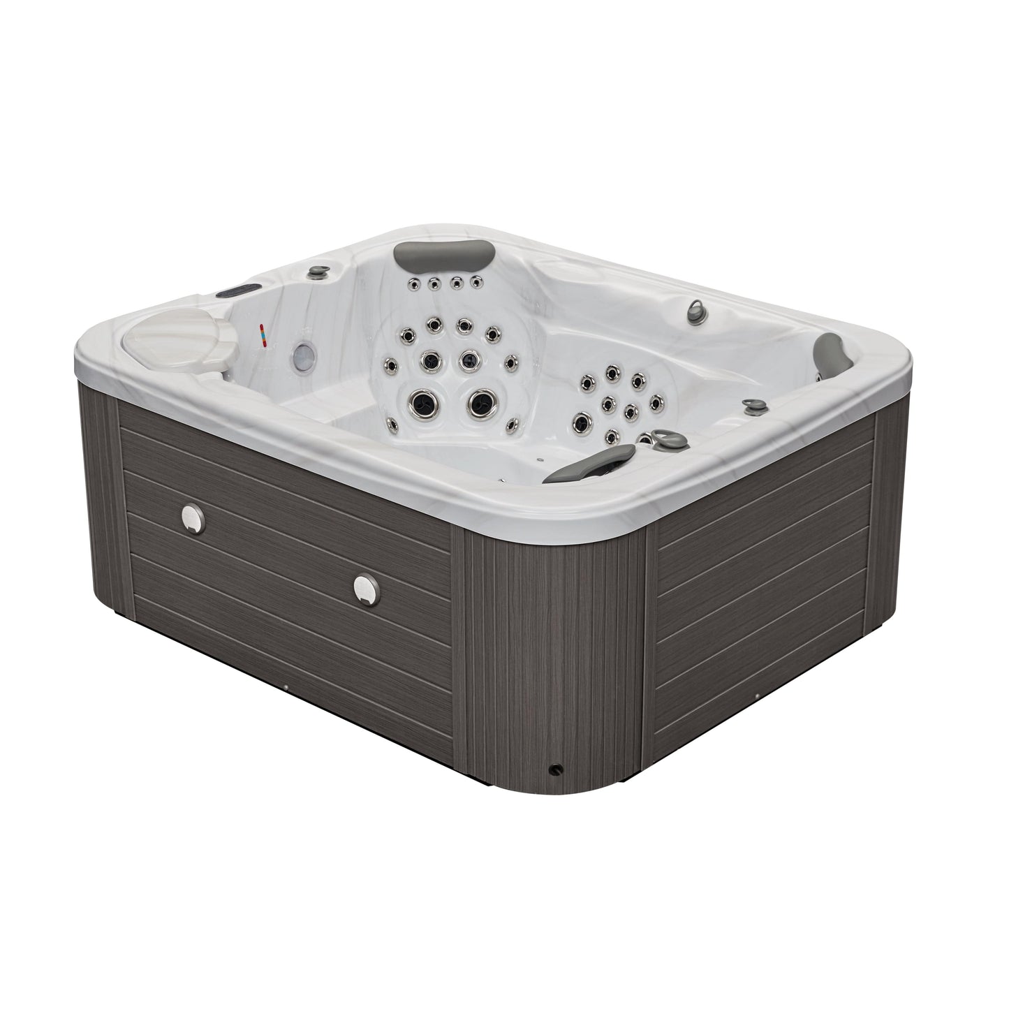 Luxury Spas Danika Elite Series 5-Person Hot Tub (WS-591 CG) - Cloud Gray