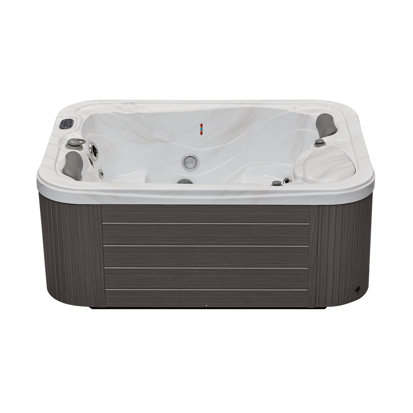 Luxury Spas Casey 3 Person Elite Series Hot Tub (WS-595 CG) - Cloud Gray
