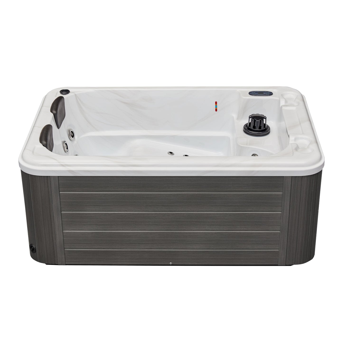 Luxury Spas Riley Studio Series 3-person Hot Tub (WS-291-CG) - Cloud Gray
