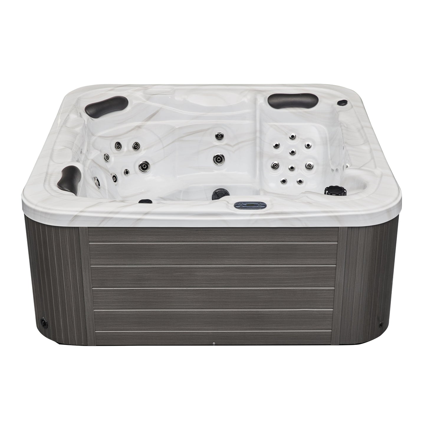 Luxury Spas Estes Studio Series 5-person Hot Tub (WS-594-CG) - Cloud Gray