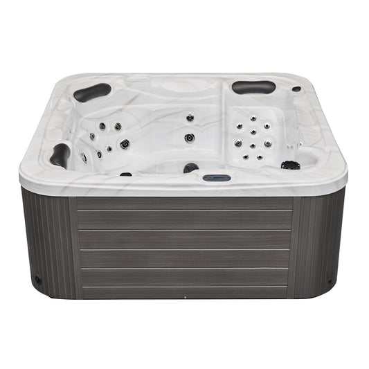 Luxury Spas Estes Studio Series 5-person Hot Tub (WS-594-CG) - Cloud Gray