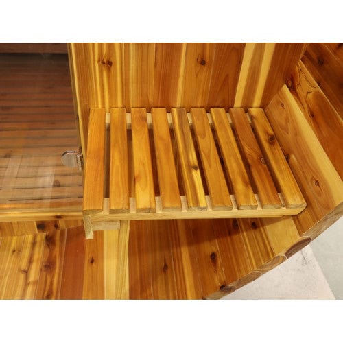 Sunray Oasis 2-4 Person Traditional Canopy Barrel Sauna