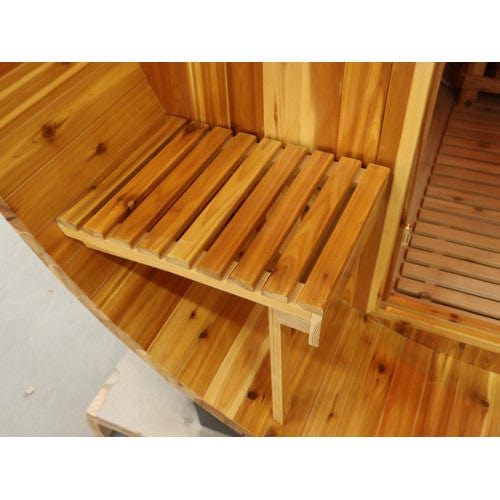 Sunray Oasis 2-4 Person Traditional Canopy Barrel Sauna