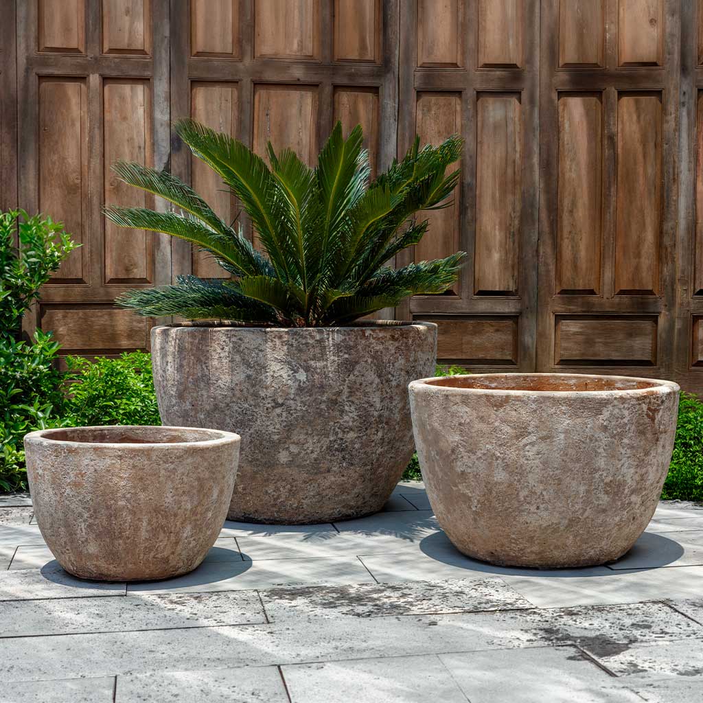 Campania International (Set of 3) Catinat Planter - Terra Rustica - 316344-27403