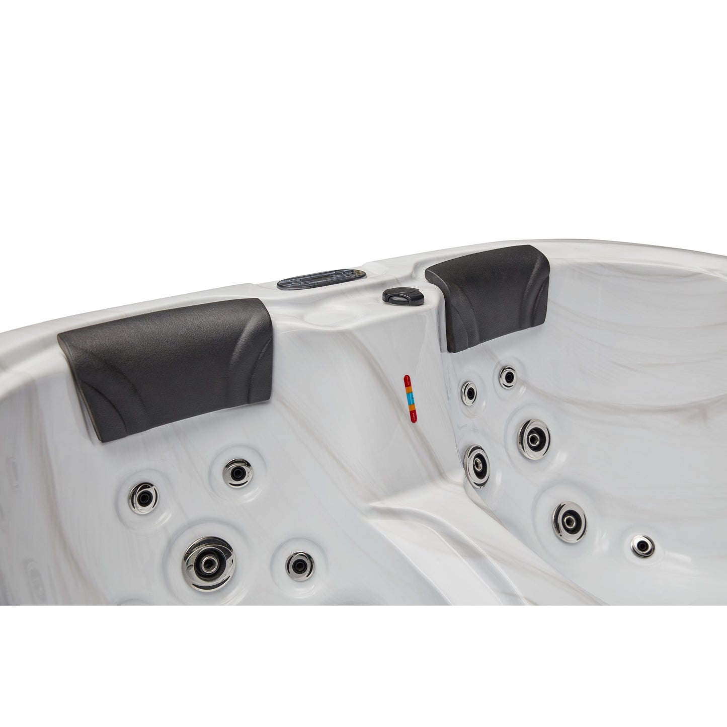 Luxury Spas Largo Studio Series 3-person Hot Tub (WS-696-CG) - Cloud Gray