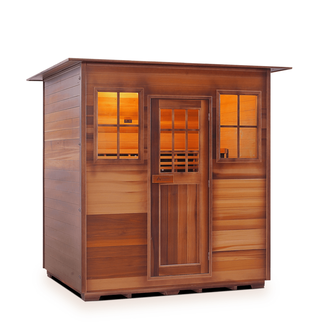 Enlighten Dry Traditional Sauna MoonLight - 4 Indoor - 4 Person Sauna