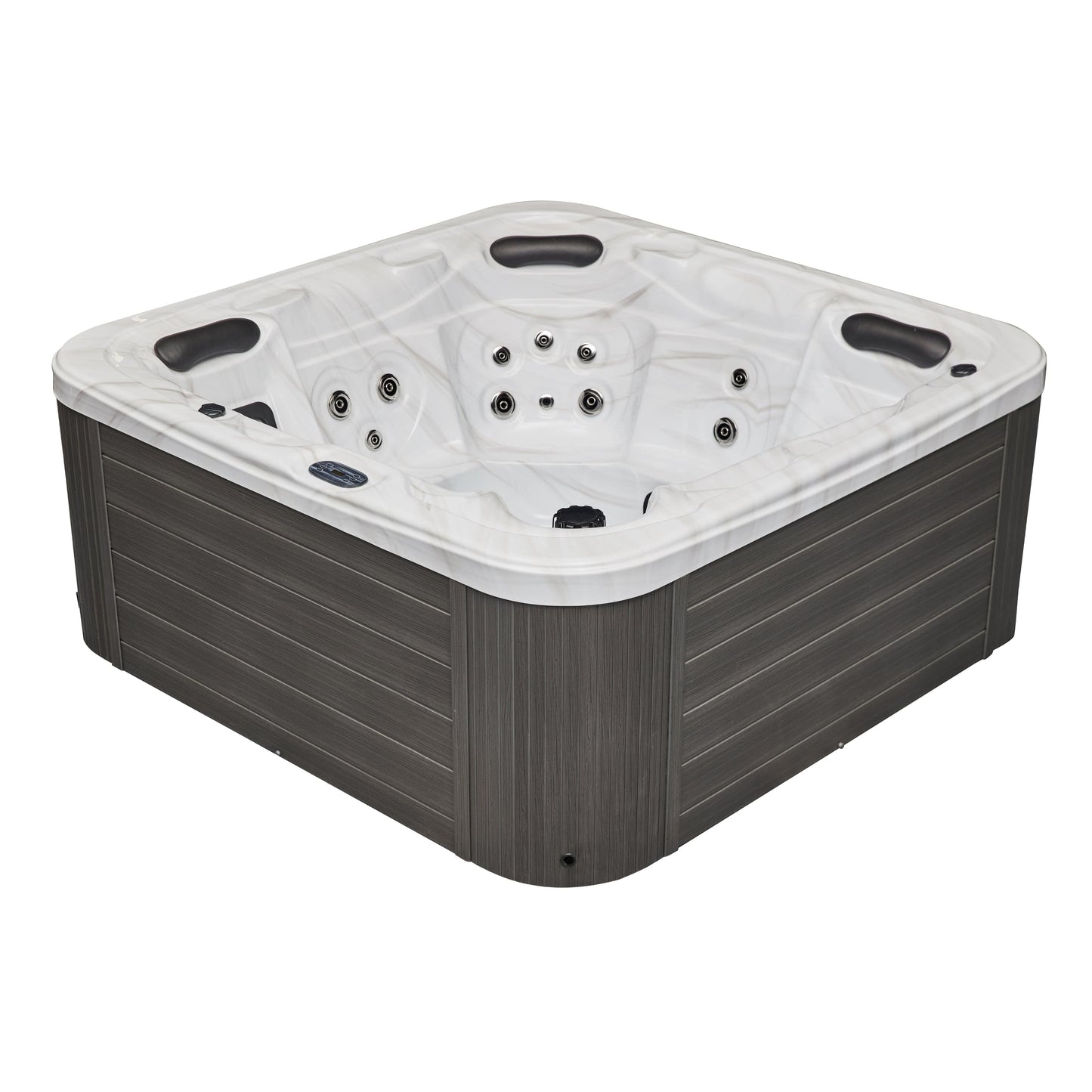 Luxury Spas Estes Studio Series 5-person Hot Tub (WS-594-CG) - Cloud Gray