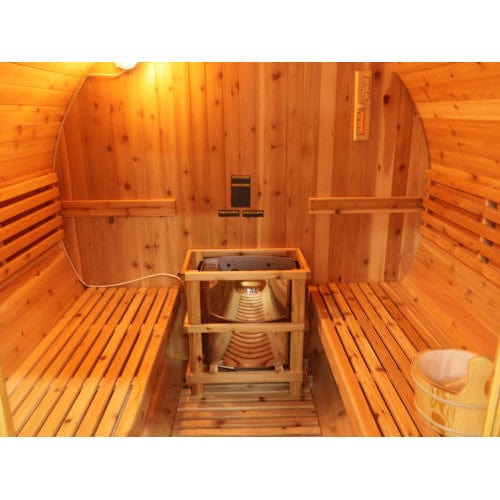 Sunray Galley 4-Person Traditional Barrel Sauna
