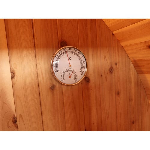 Sunray Galley 4-Person Traditional Barrel Sauna