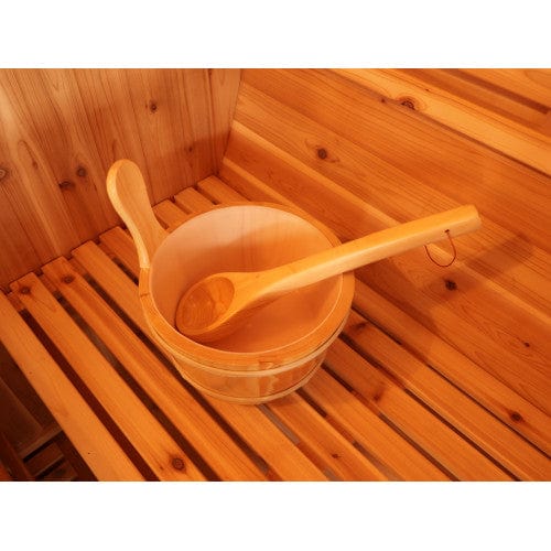 Sunray Galley 4-Person Traditional Barrel Sauna
