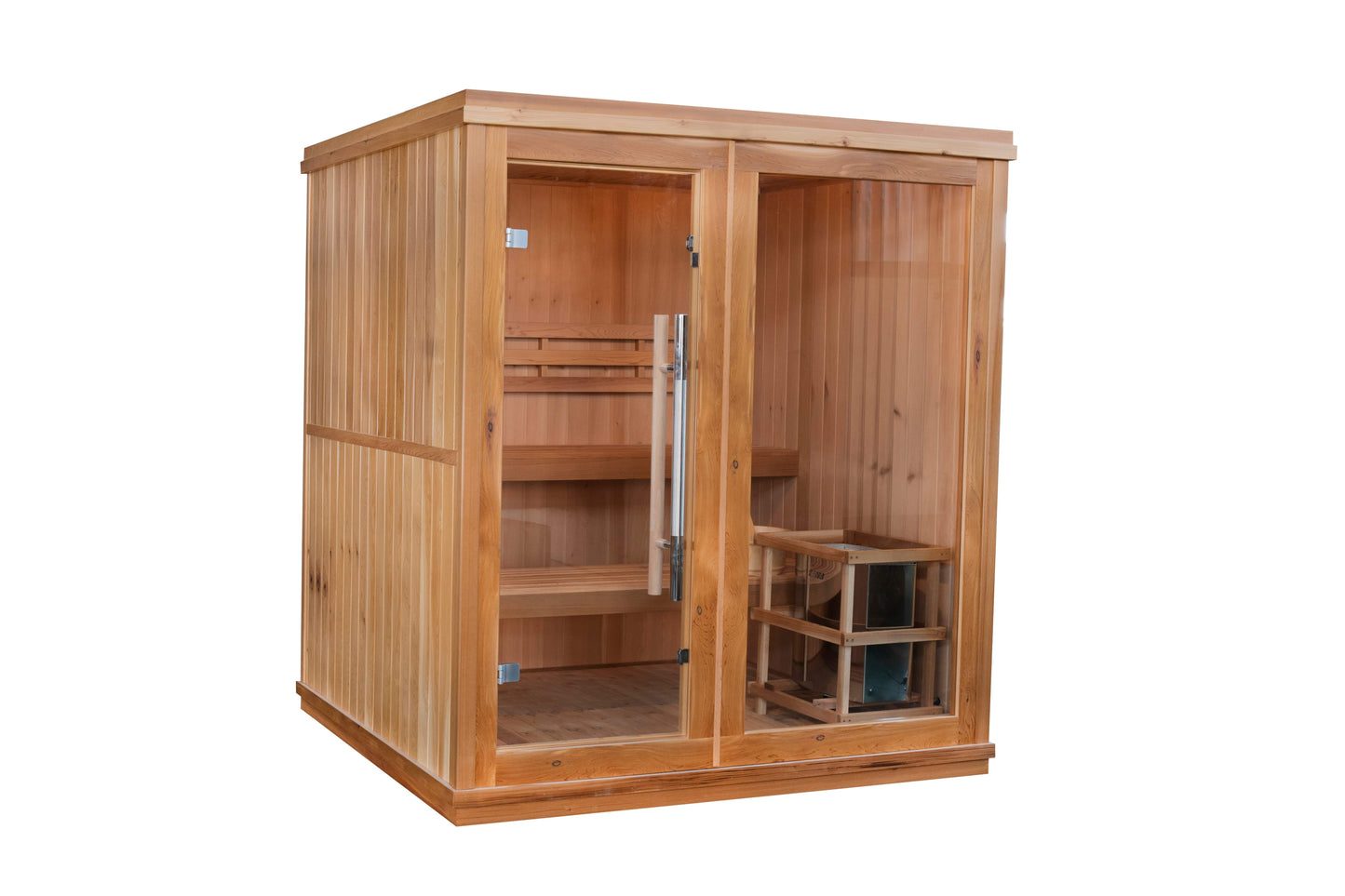 Sunray Charleston 4-Person Indoor Traditional Sauna
