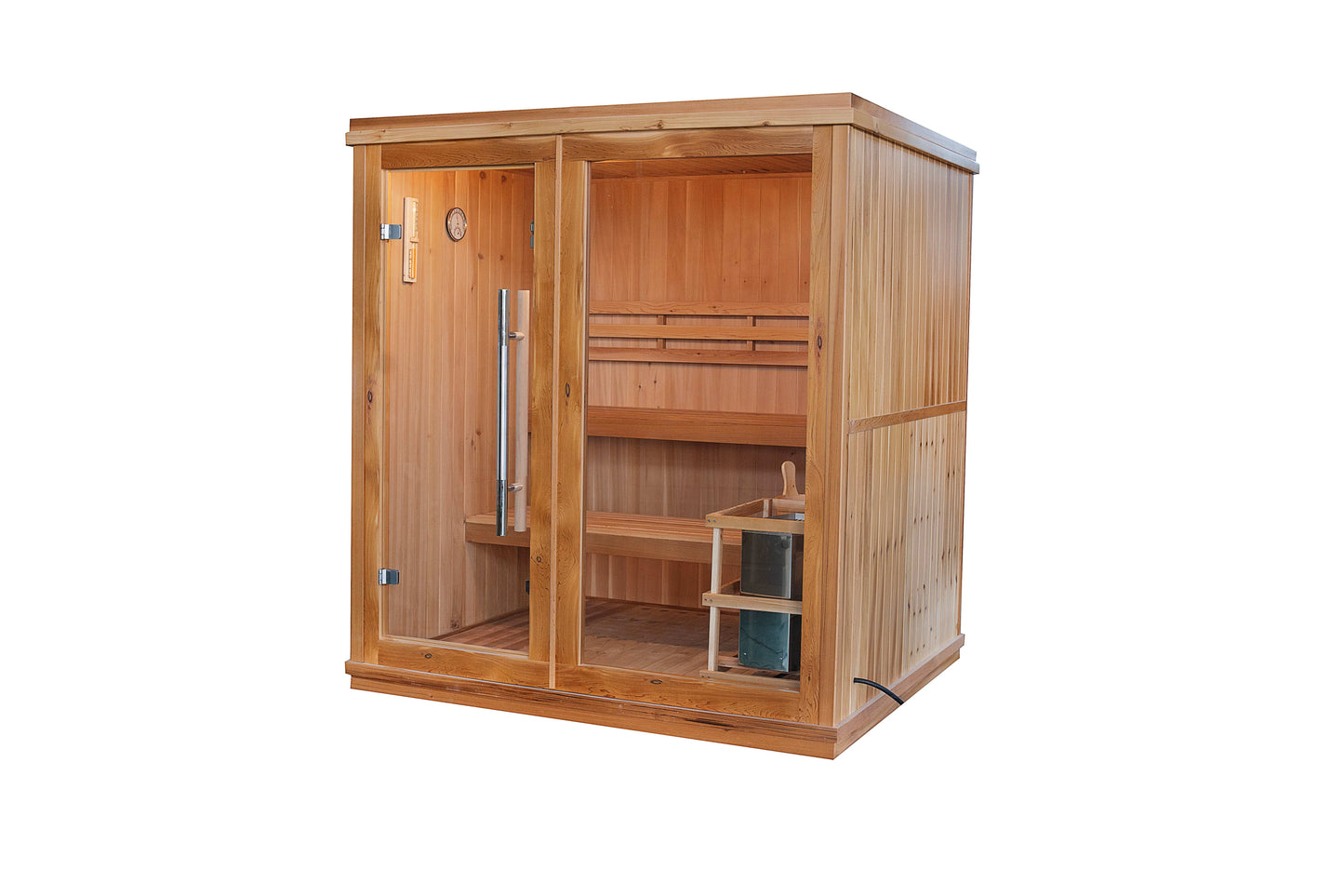 Sunray Charleston 4-Person Indoor Traditional Sauna