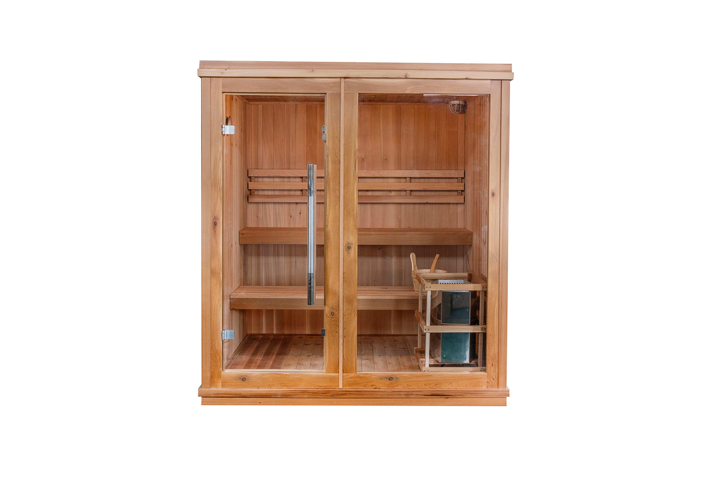 Sunray Charleston 4-Person Indoor Traditional Sauna