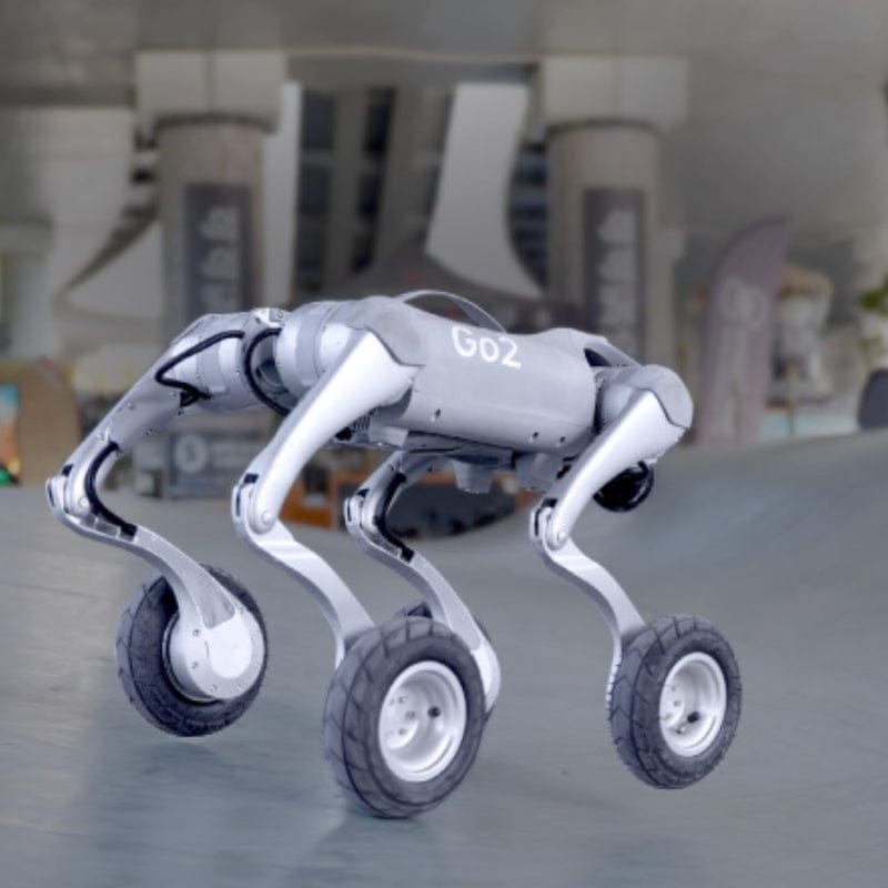 Unitree Go2-W - AI Quadruped Robot Dog with Wheels