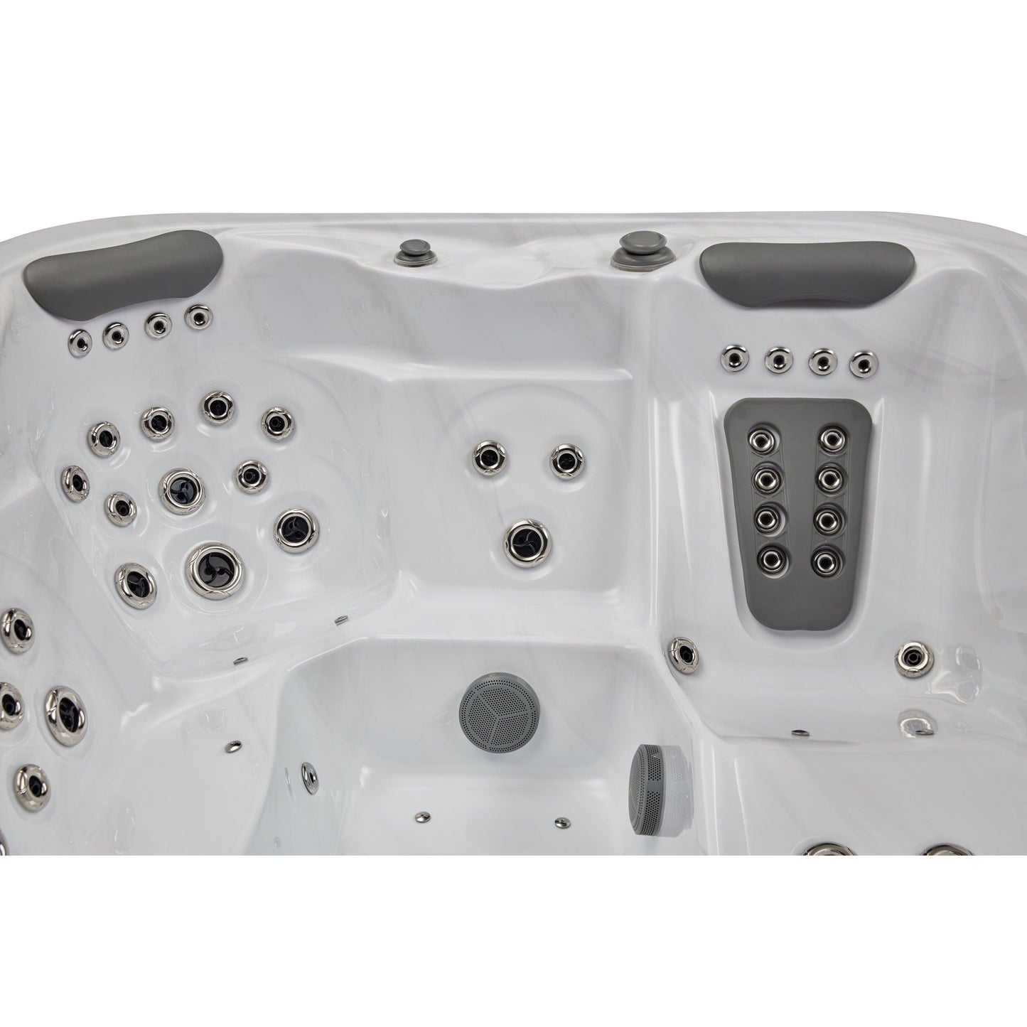 Luxury Spas Danika Elite Series 5-Person Hot Tub (WS-591 CG) - Cloud Gray