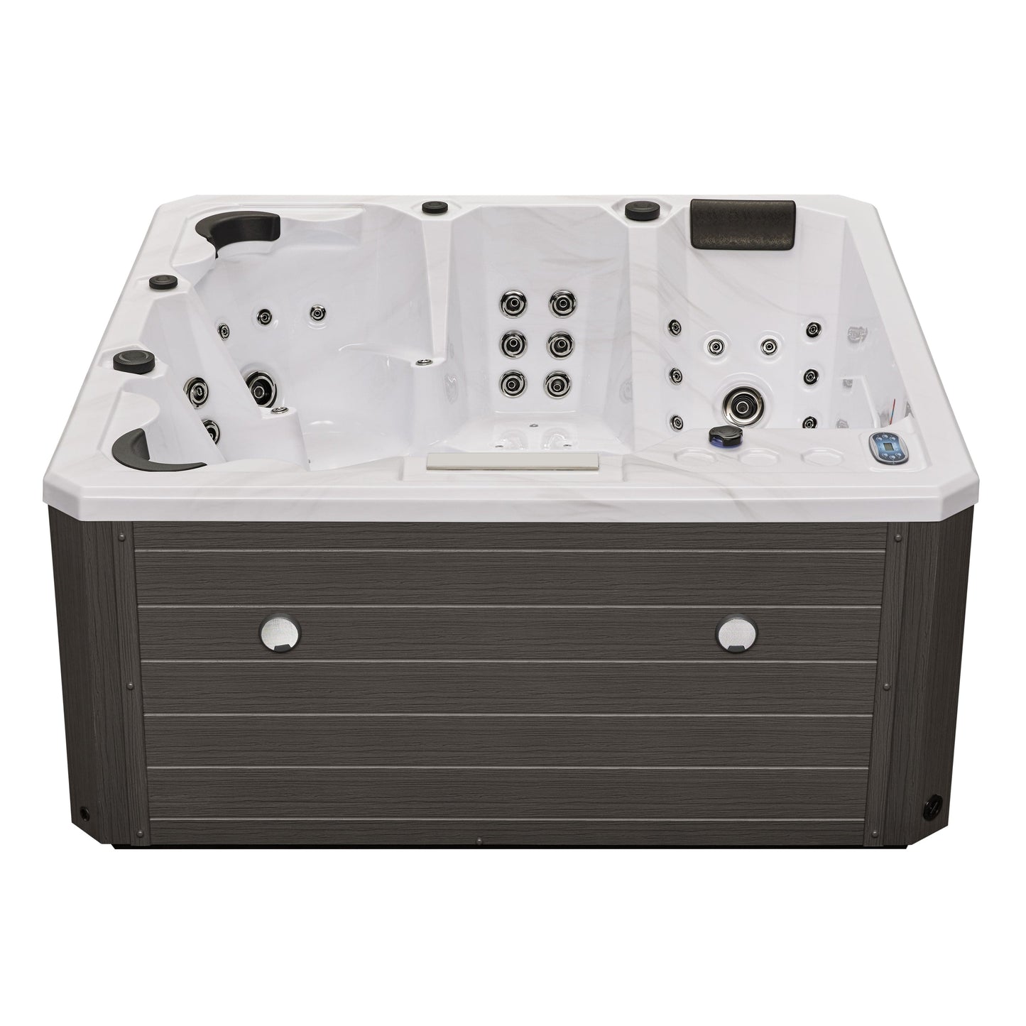 Luxury Spas Galley 5-person Elite Series Hot Tub (WS-008) - Cloud Gray