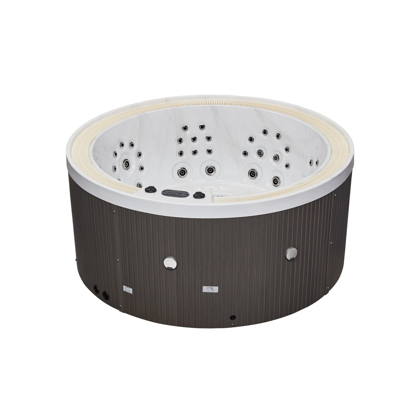 Luxury Spas Oscar Studio Series 6 Person Hot Tub (WS-007 CG) - Cloud Gray