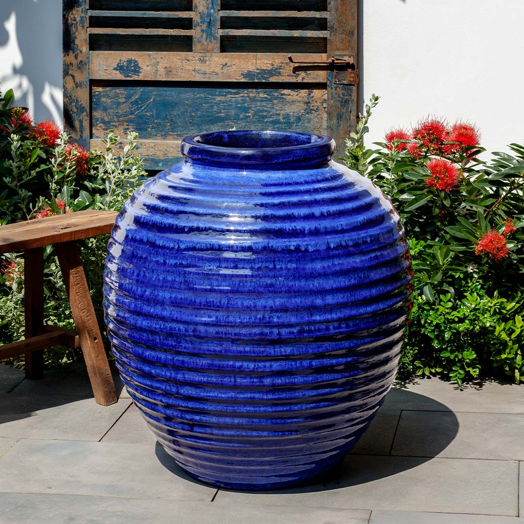 Campania International Delos Jar - Riviera Blue - 7031-1901