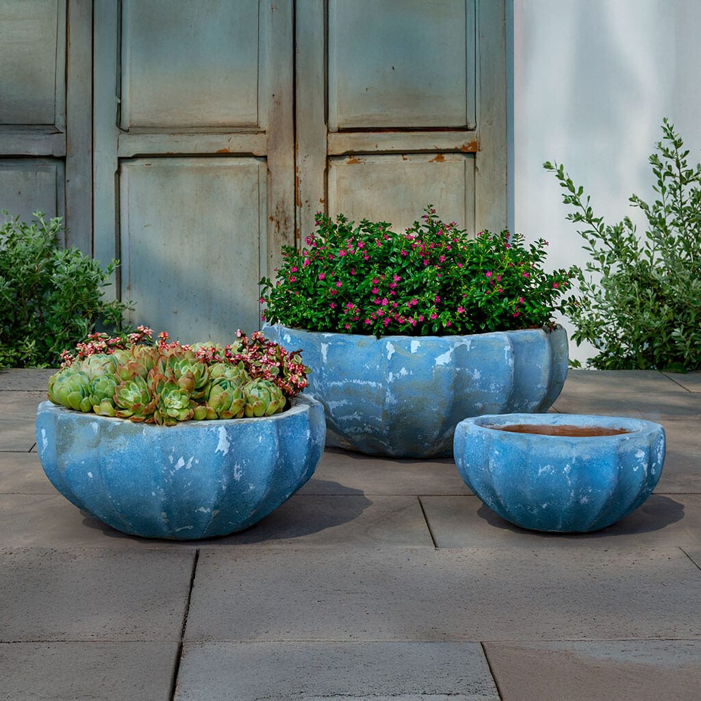 Campania International (Set of 3) Paraeus Bowl - Murano Cielo - 7032-27103