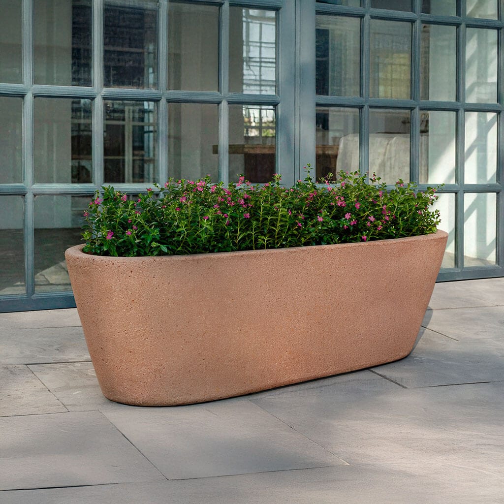 Campania International Chelsea Oval Window Box - Sandblasted - 7050-27501