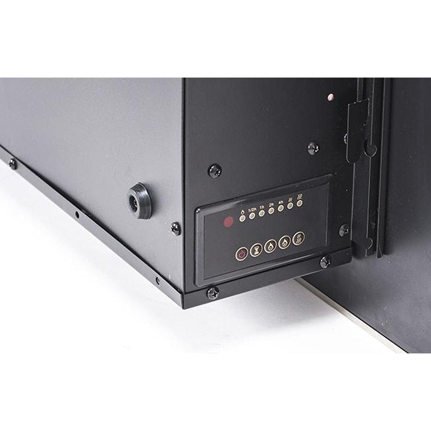The Onyx Stainless 50" Wall Mounted Electric Fireplace
