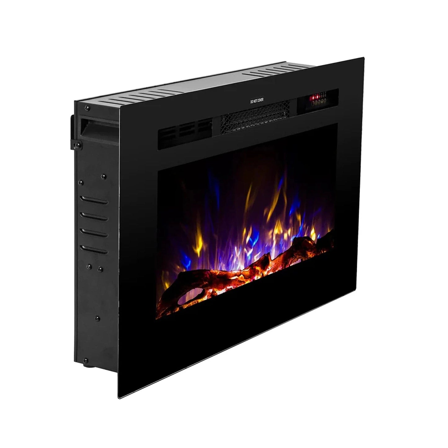 The Sideline 28" Recessed Electric Fireplace