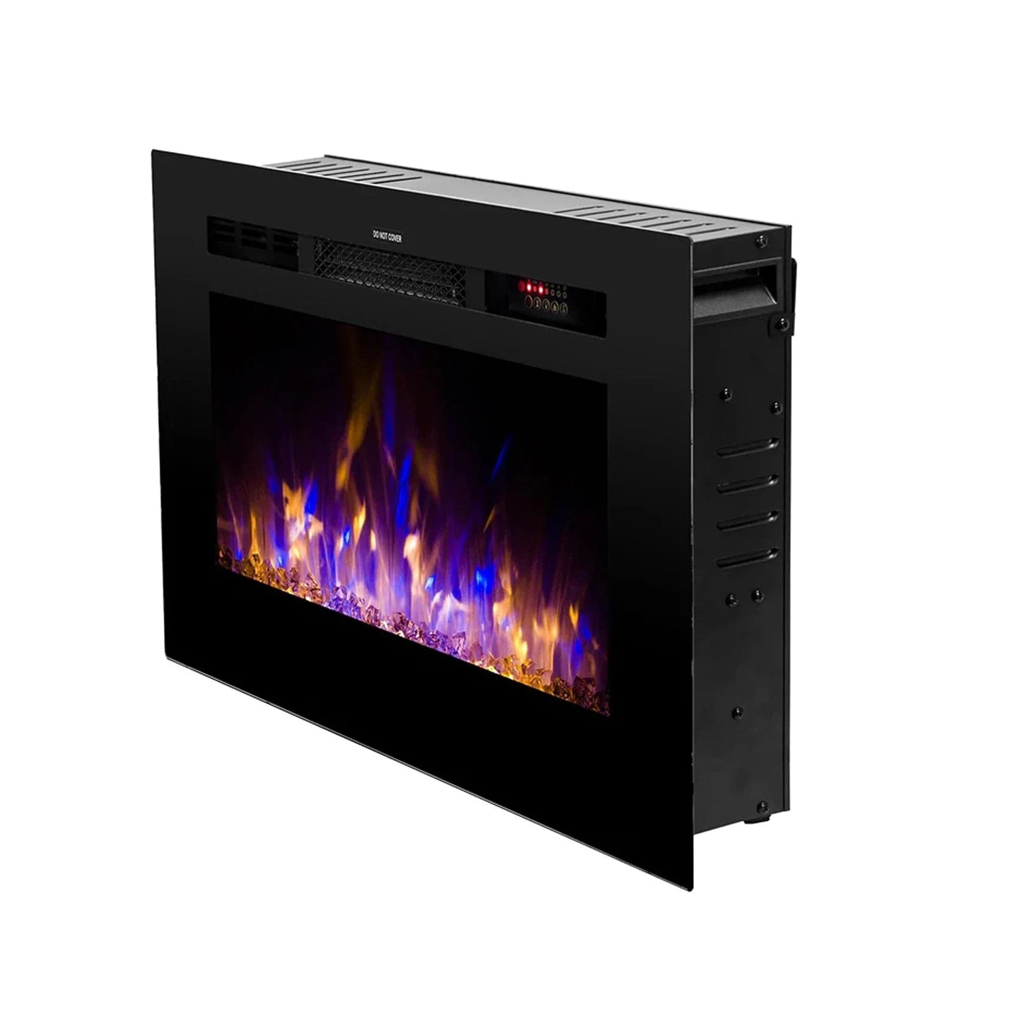 The Sideline 28" Recessed Electric Fireplace