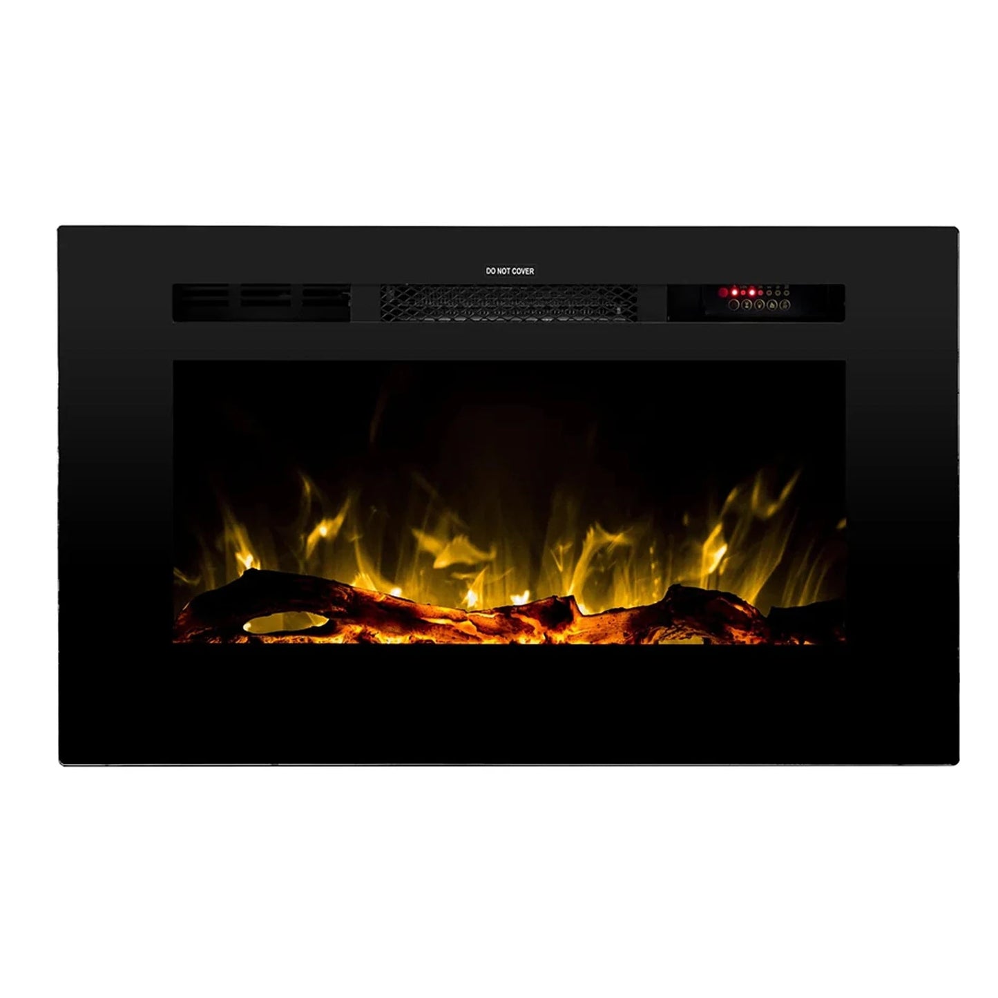 The Sideline 28" Recessed Electric Fireplace
