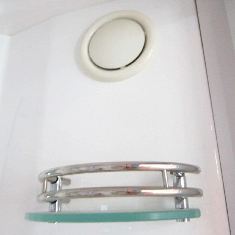 Mesa 803A 54" Rectangular Free Standing Walk In Steam Shower