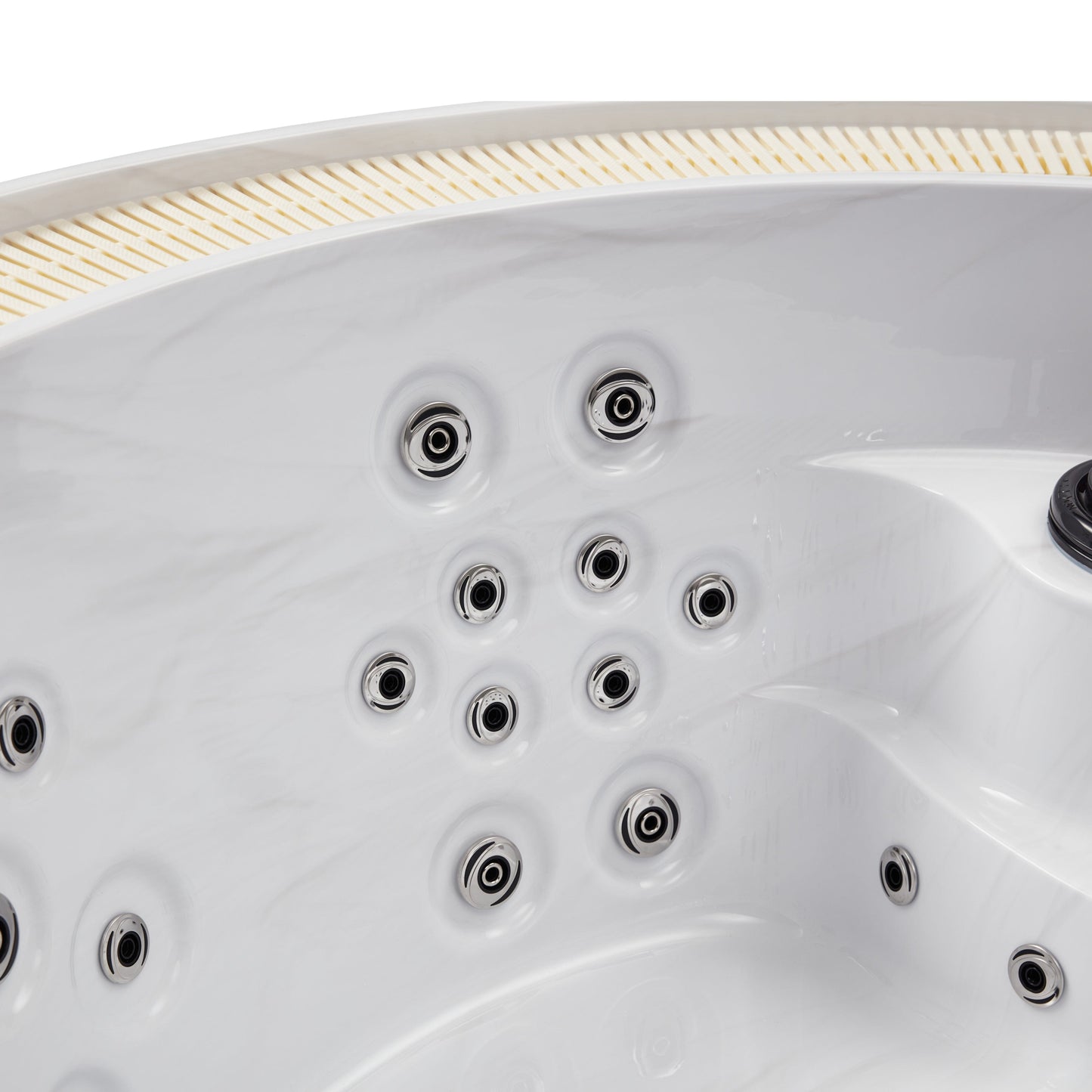 Luxury Spas Oscar Studio Series 6 Person Hot Tub (WS-007 CG) - Cloud Gray