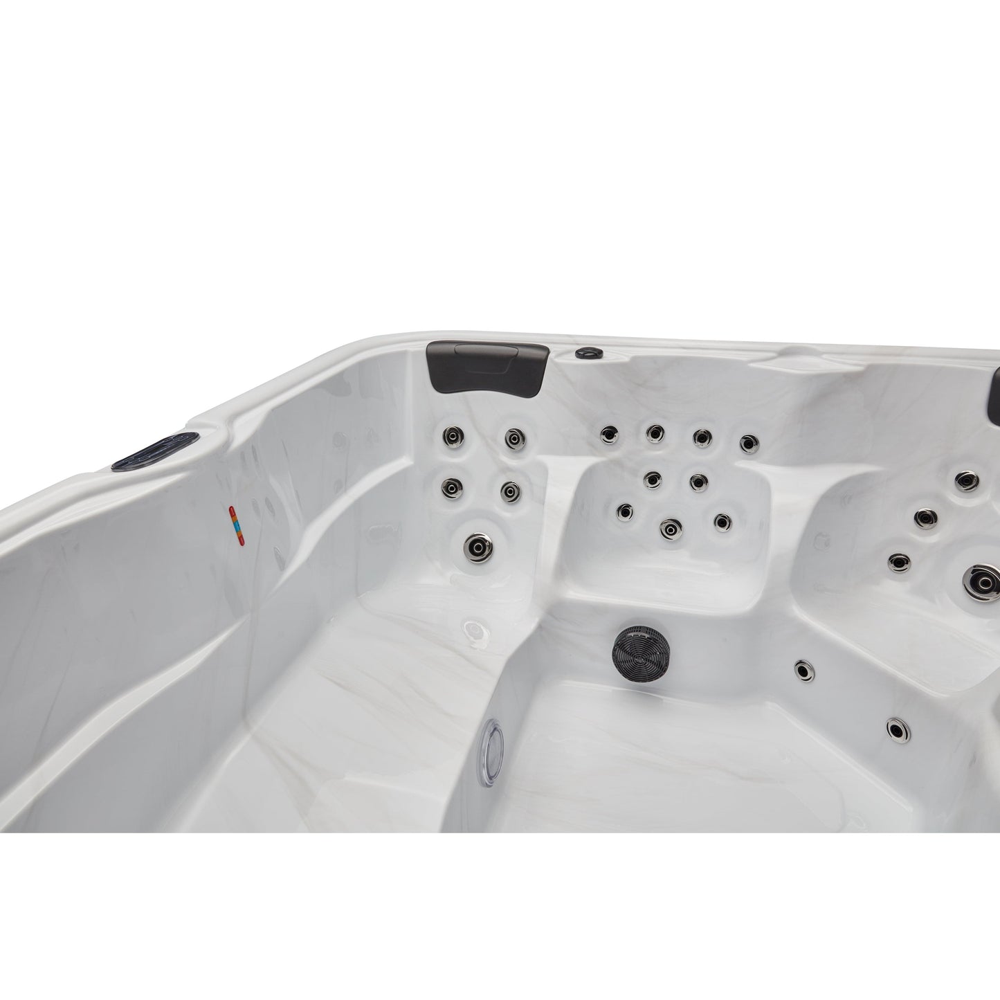 Luxury Spas Eclipse Studio Series 6 Person Hot Tub (WS-192-CG) - Pearl Gray