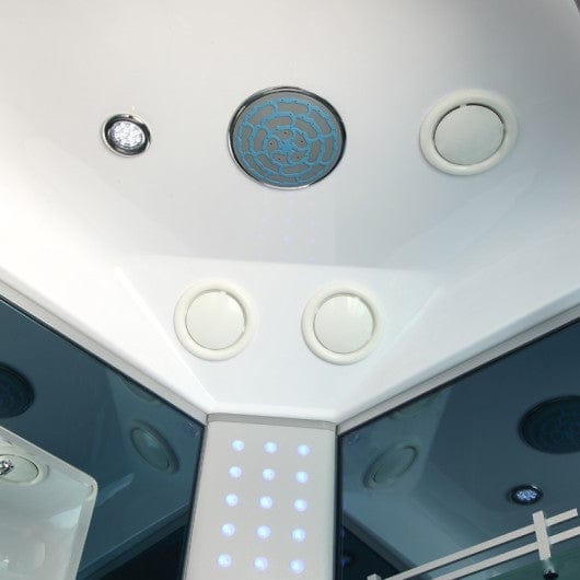 Mesa 9090K 36" Free Standing Corner Walk In Steam Shower