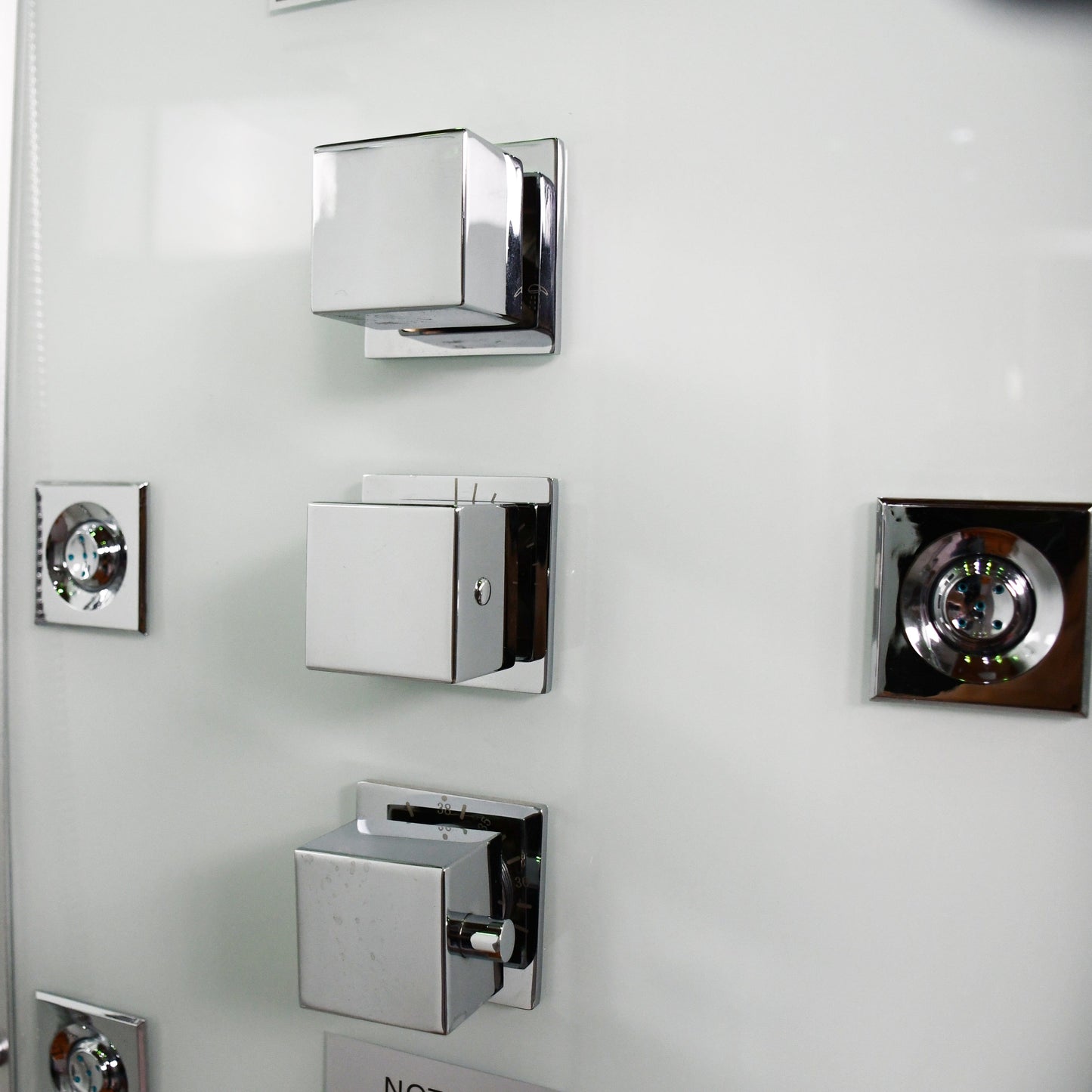 Platinum DZ961F8-Left 59" Walk-In Steam Shower - White