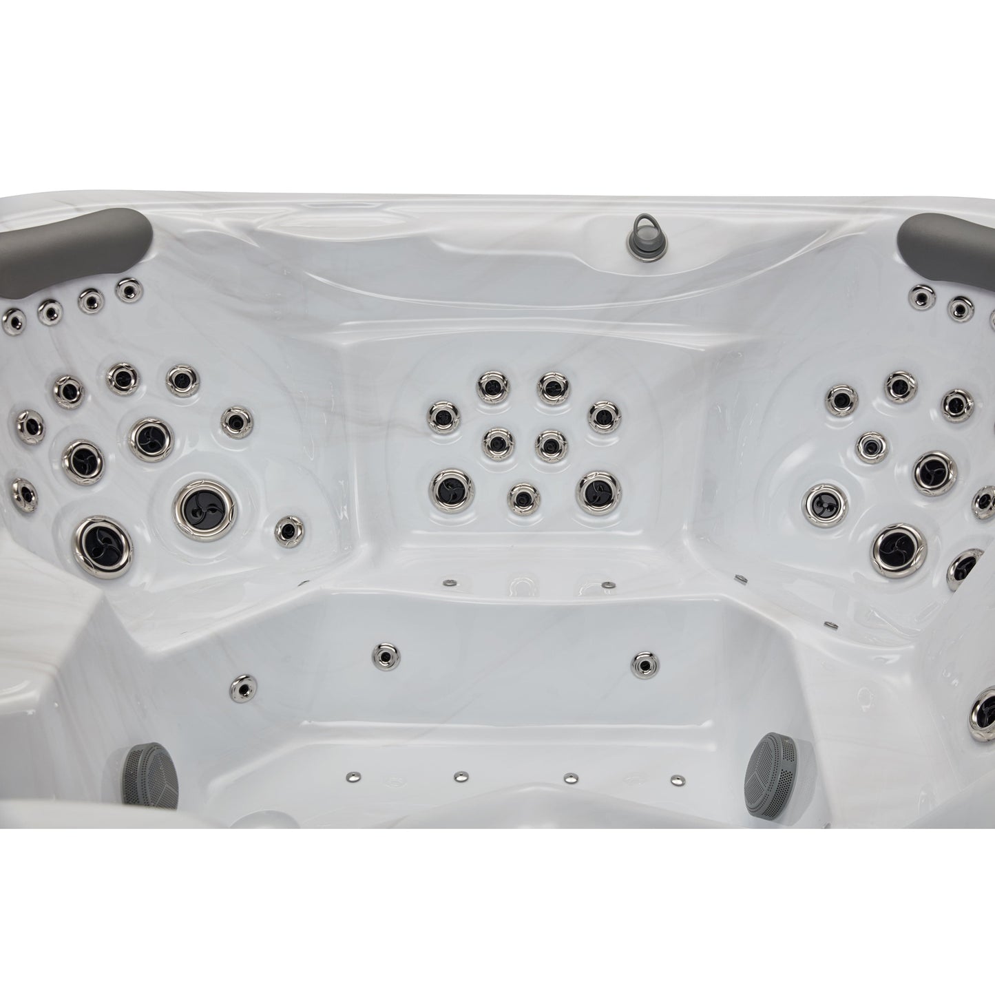 Luxury Spas Danika Elite Series 5-Person Hot Tub (WS-591 CG) - Cloud Gray